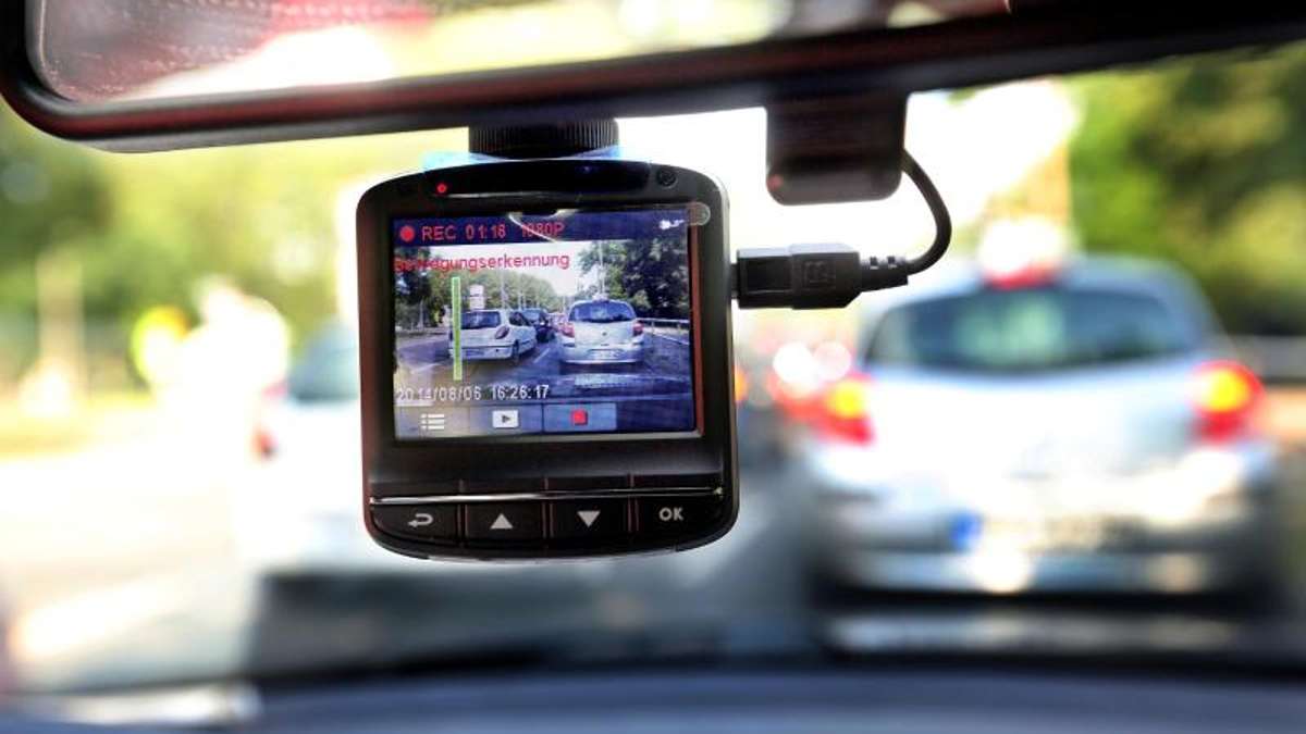 Kronach: Küps: Dash-Cam filmt den Unfallfahrer