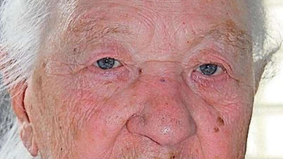 Ebersdorf/C: Mit 104 Jahren die älteste Ebersdorferin