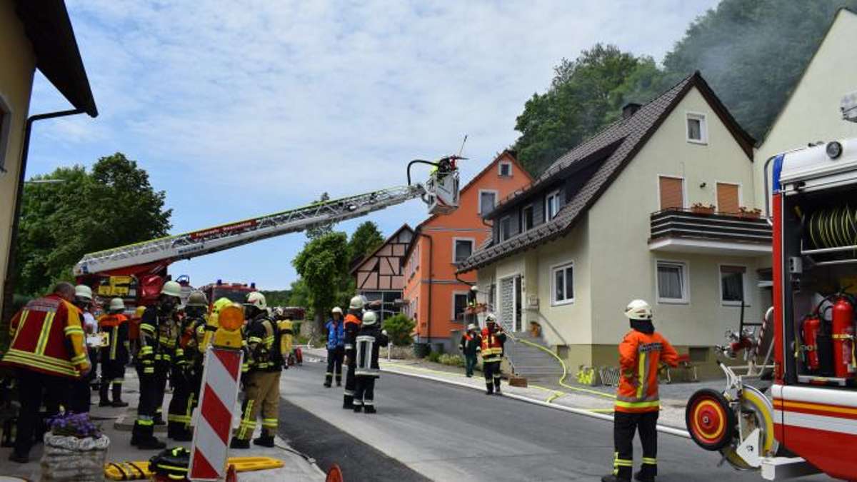 Länderspiegel: Küchenbrand in Schönfeld: eine Verletzte