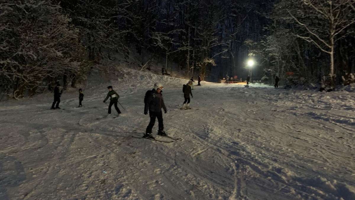 Genügend Schnee: Pistenspaß am Staffelberg
