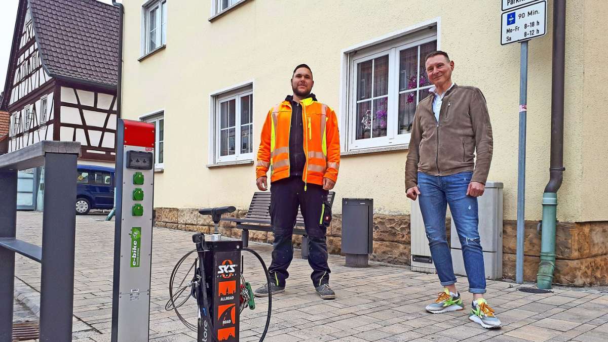 Fahrradstation in Hofheim: Reparatur to go