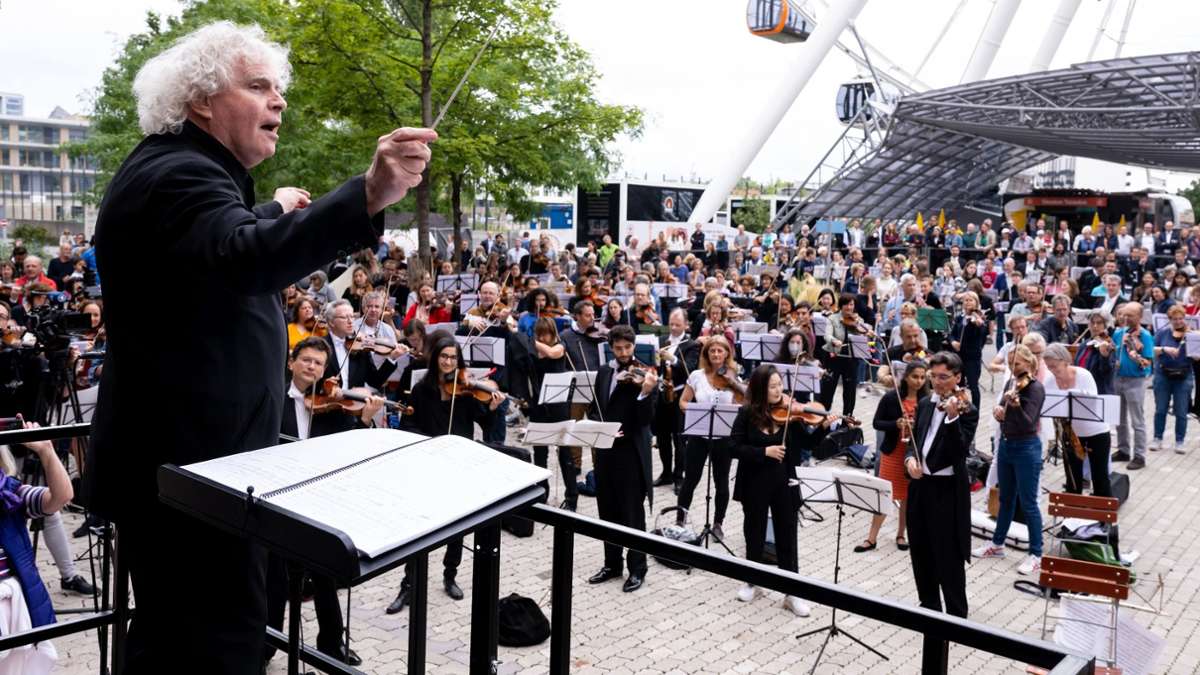 Stardirigent: Sir Simon Rattle: Mit britischem Humor in die neue Saison