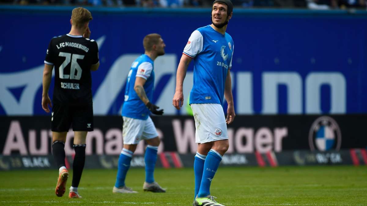 2. Bundesliga: Schuler und Heber erlösen Magdeburg: Sieg in Rostock