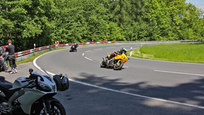 Wieder Motorradkontrollen im „Hambach“