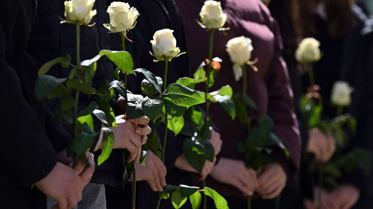 Amoklauf: Gedenken an Opfer von Erfurter Schulmassaker vor 22 Jahren