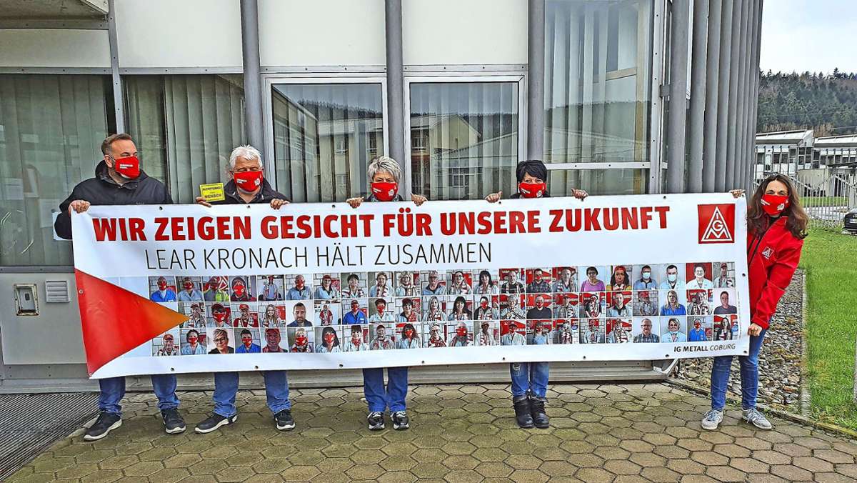 Lear-Werk Kronach: Gewerkschafter kämpfen für Erhalt der Arbeitsplätze
