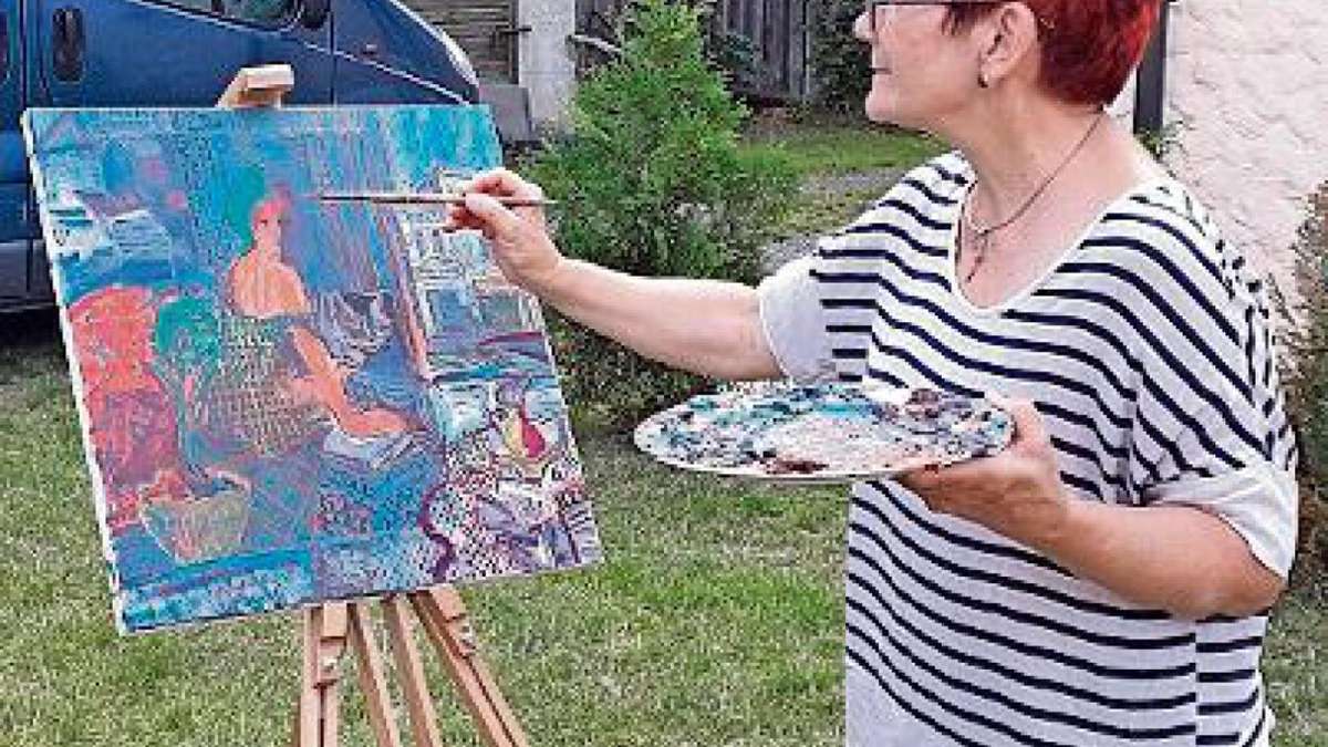 Marktrodach: Künstlerinnen aus Rumänien bei Ianza-ART