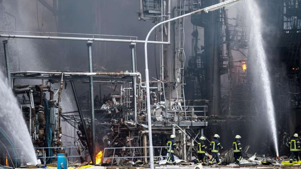 Vohburg an der Donau: Explosion auf Raffinerie-Gelände nahe Ingolstadt
