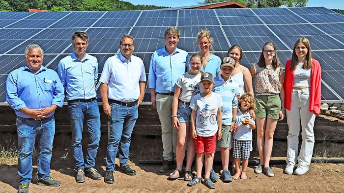 Erneuerbare Energien in Maroldsweisach: Startschuss für Solarpark Saarhof