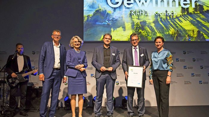 Kronacher bei Preisverleihung in Berlin: Mit Künstlicher Intelligenz auf der Überholspur