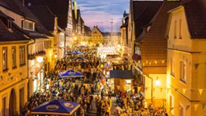 Altstadtfest Ebern: Von wegen Feiern ohne Ende