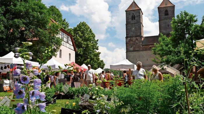 Coburg: Gartenfestival vor Klostermauern