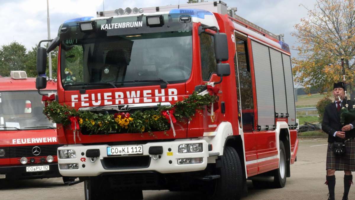 Feuerwehr Kaltenbrunn: Kommandant fällt Stein vom Herzen