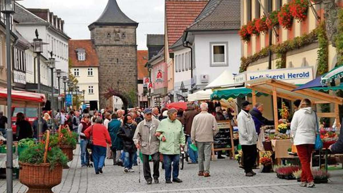 Lichtenfels: Besucheransturm in der Korbstadt