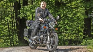 Rödentaler Motorradfan: Mit der Gummikuh durch das Leben