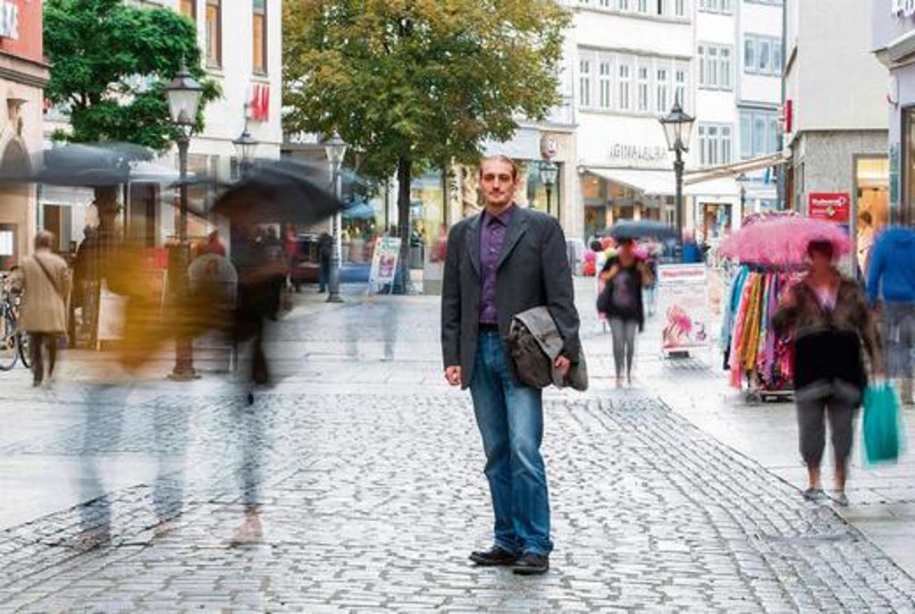 Bewegung in die Stadt bringen: Der neue Citymanager Jörg Hormann will einiges voranbringen. Foto: F. Wunderatsch Quelle: Unbekannt