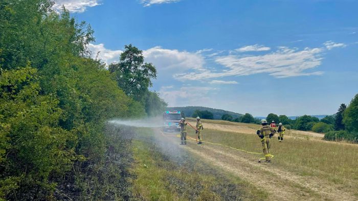 Kronach: Feuerwehr wird zu Brand alarmiert