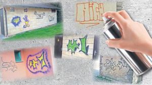 Graffiti-Ärger in Bad Rodach