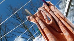 Kurios: Dieb schnappt sich frisch gewaschene Wäsche