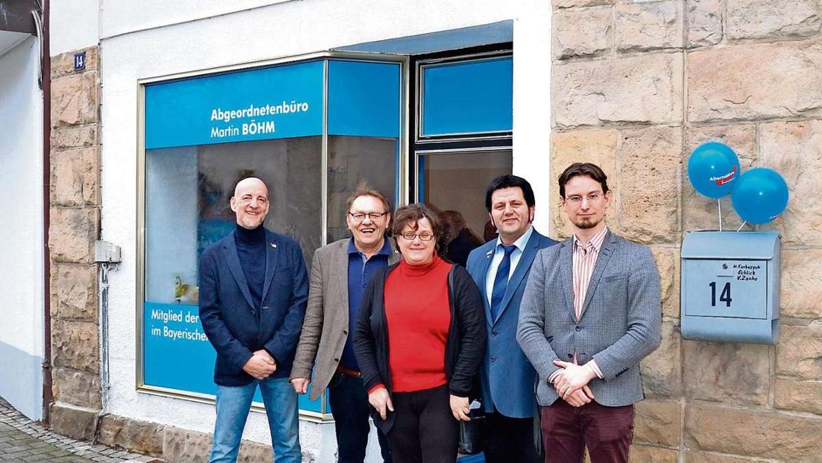 Kronach: AfD eröffnet Büro in Kronach