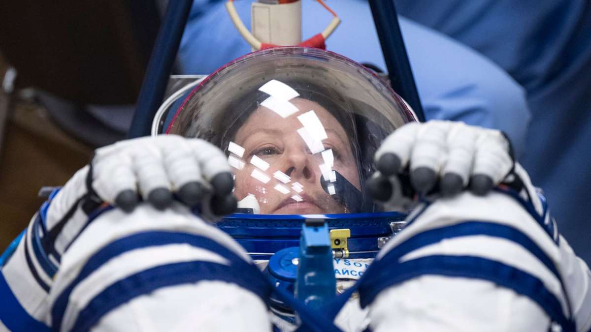 Raumfahrt: Zwei Frauen und ein Kosmonaut unterwegs zur ISS