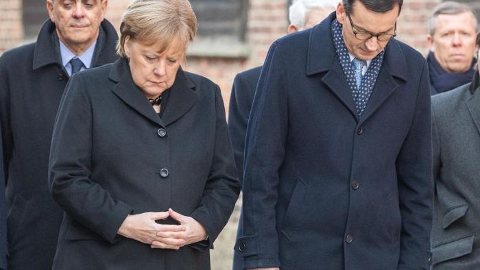 Merkel in Auschwitz: Wir dürfen niemals vergessen