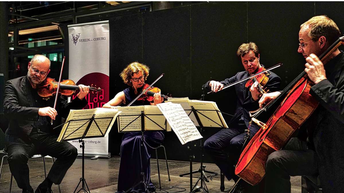 Mandelring Quartett begeistert in Coburg: Streicheleinheit für die Ohren