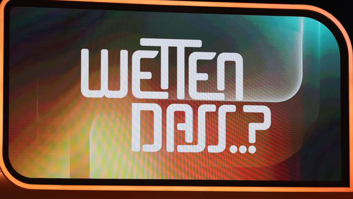 „Wetten, dass..?“: ZDF-Liveshow 2022 soll aus Friedrichshafen kommen