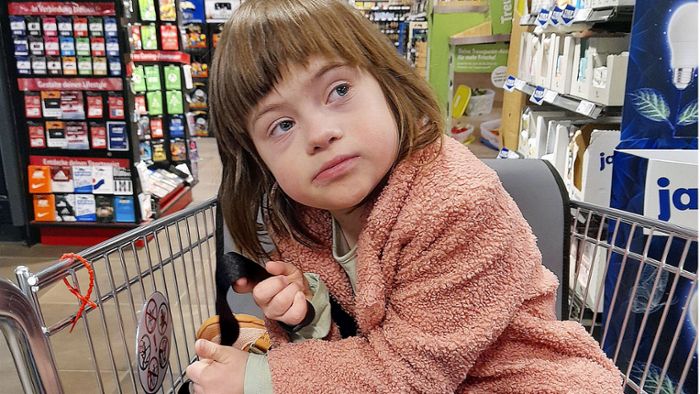 Kind mit Downsyndrom: Damit Elena weiter mit einkaufen kann