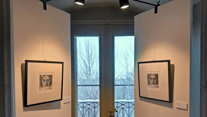 Kunstausstellung auf Schloss Hohenstein: John trifft  Marylin