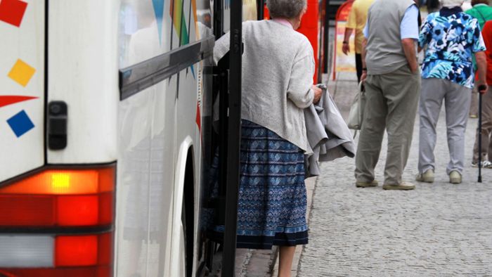 Kostenlose Busfahrten bereits ab 75