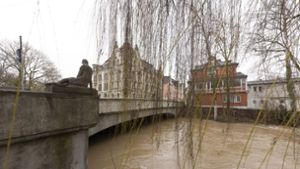 Hochwasser im Coburger Stadtgebiet