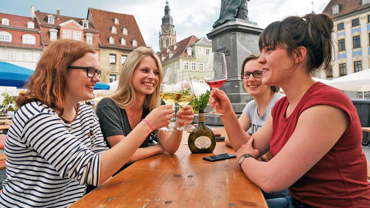 Coburg: Frankenwein erobert Marktplatz