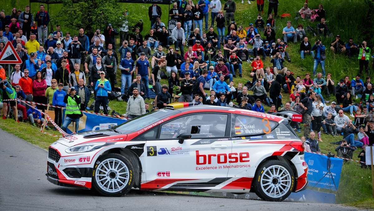 Deutsche Rallye-Meisterschaft: Dinkel setzt sich an die Spitze