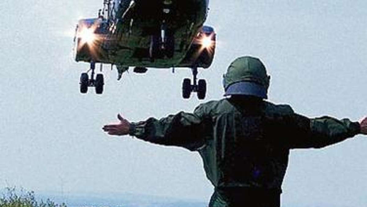 Länderspiegel: Bundespolizei übt mit Hubschraubern in der Region
