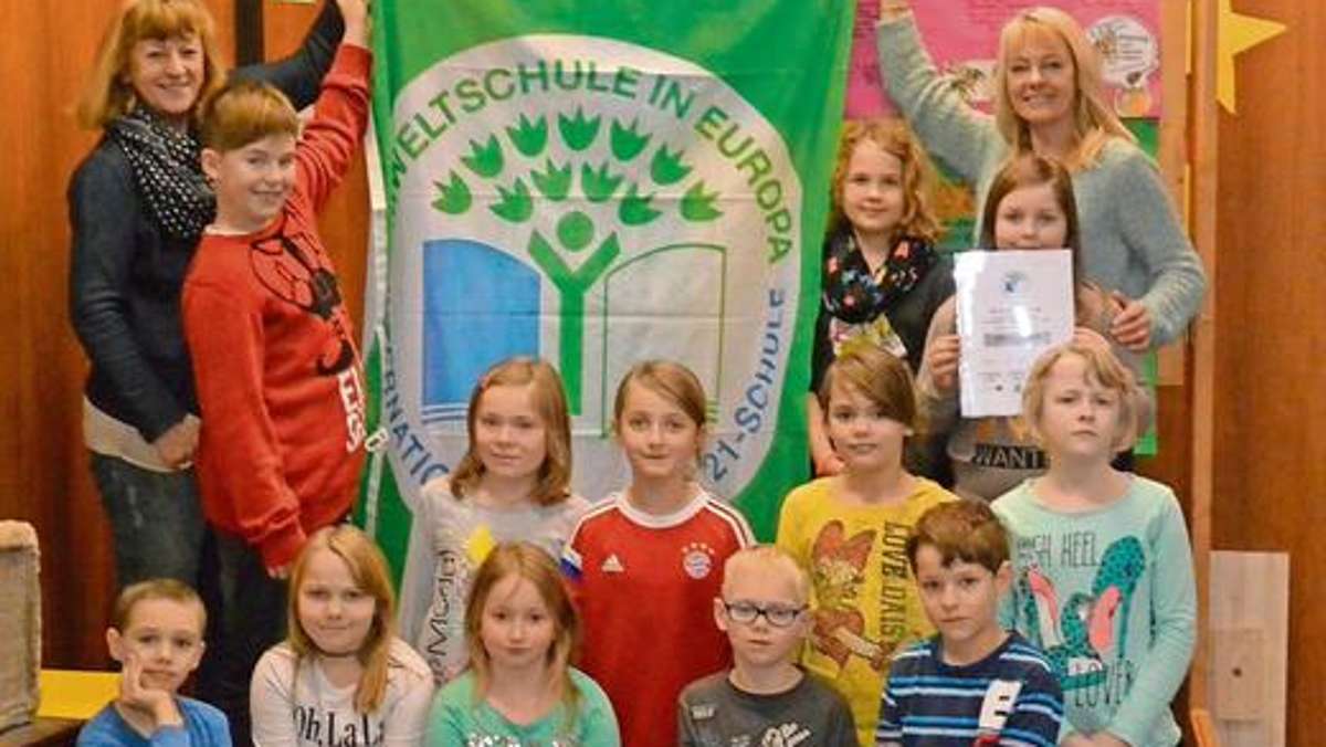 Kronach: Auszeichnung zur Umweltschule in Europa