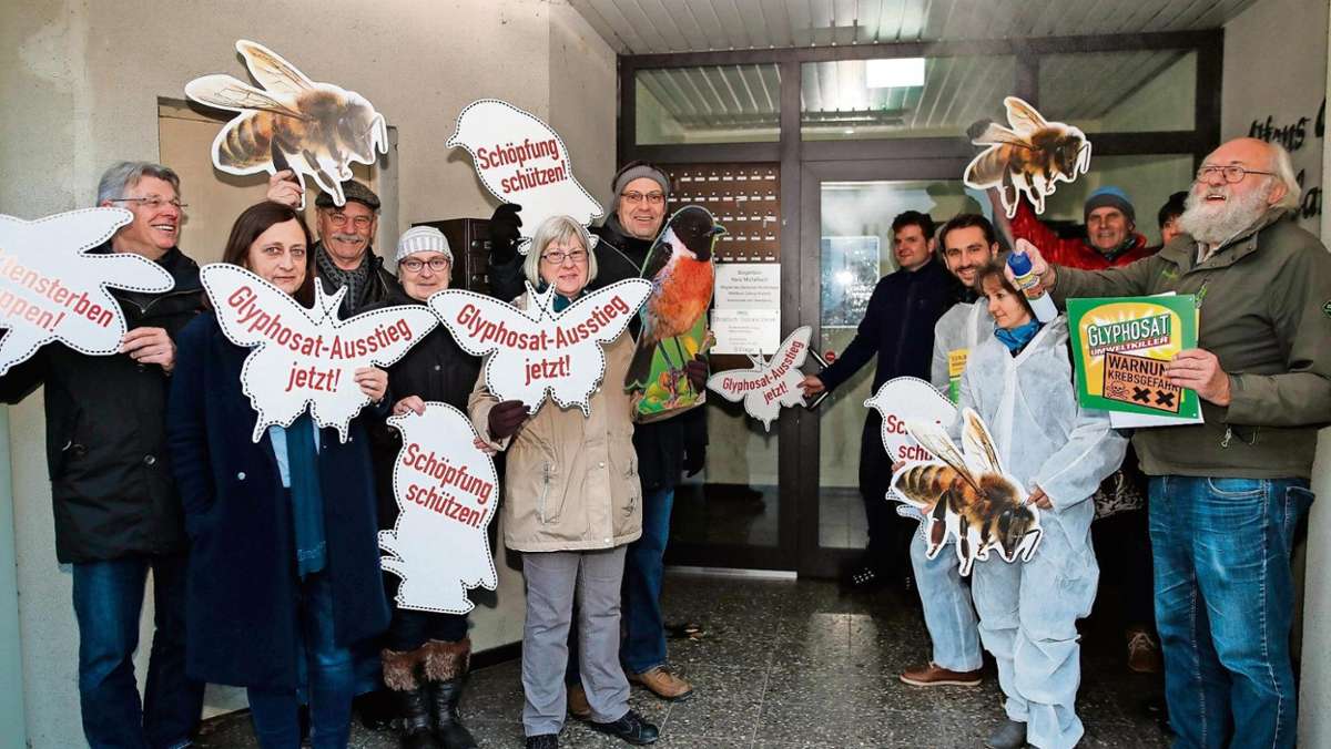 Coburg: Proteste gegen Glyphosat