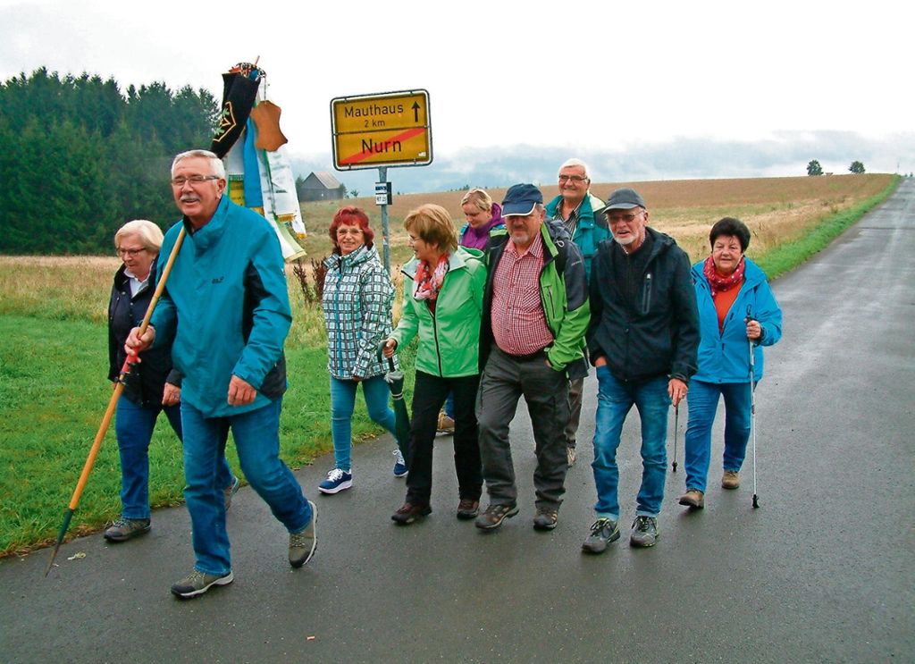 Nurn 400 Wanderer Treffen Sich In Nurn Kronach Neue Presse Coburg