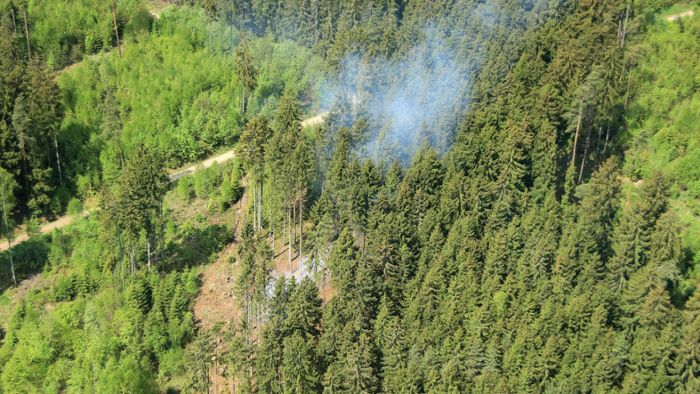 Hohe Waldbrandgefahr: Erneut Beobachtungsflüge in Oberfranken