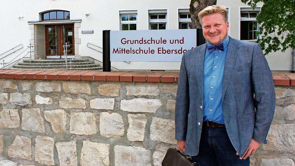 Ebersdorf/C: Max Lachner ist der Neue in der Ebersdorfer Schule