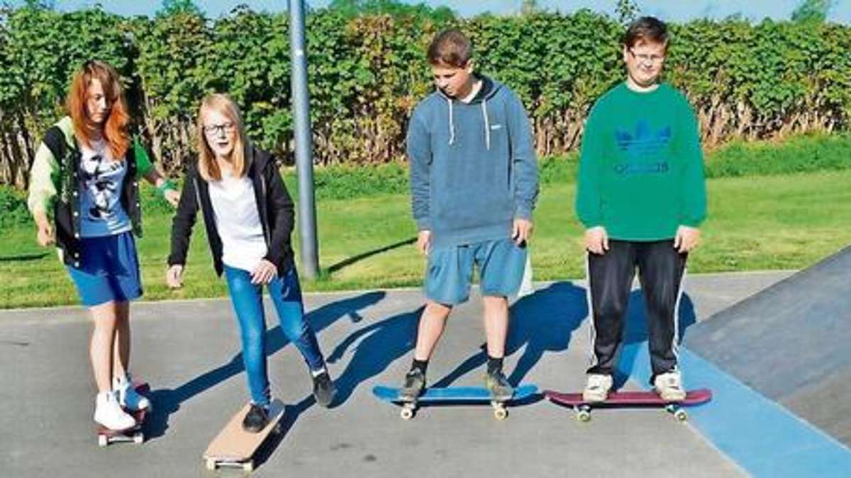 Lichtenfels: 21 Schüler und neun Skateboards