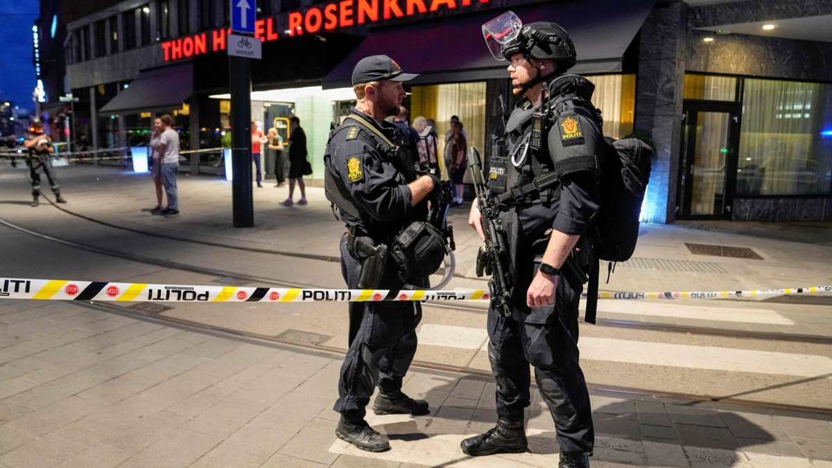 Tote und Verletzte in Oslo: Polizei ermittelt wegen Terrorverdachts