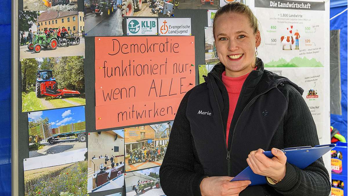 Große Aktion in München: Junge Frau aus Tiefenklein setzt sich für Landwirte ein